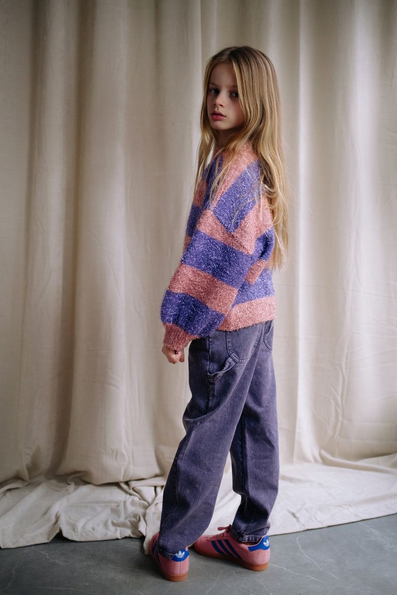 Broek Snappy Jeans Purple