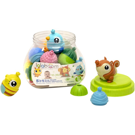 Educatieve kralen met 3 dieren