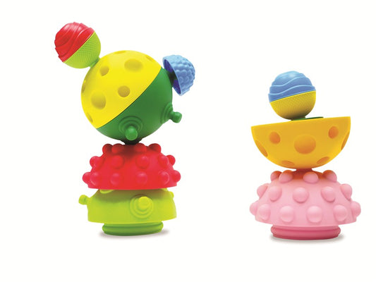 Sensorische ballen en educatieve kralen