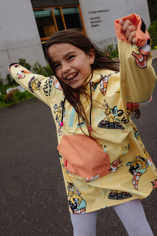 Regen Poncho Unicorn