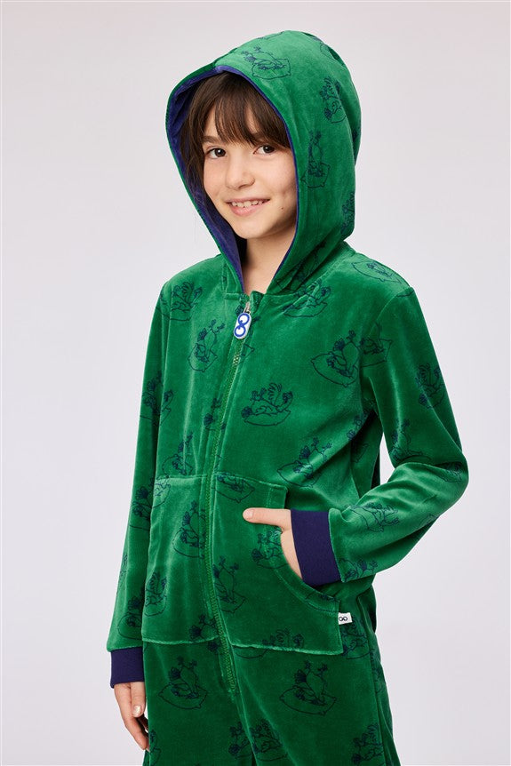 Onesie Duif AOP Velours