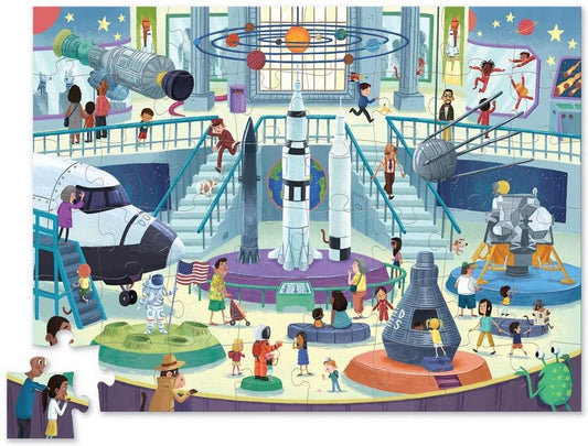 Puzzel Day At The Space Museum 72pcs