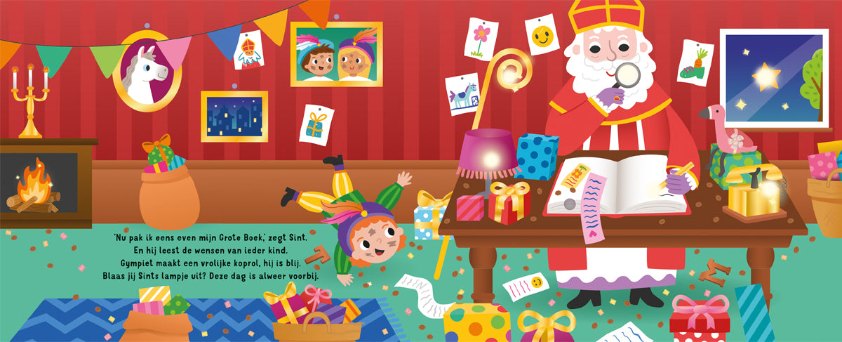 Slaap lekker, kleintje. Sinterklaas