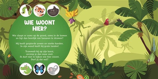 Wie woont hier? In de jungle