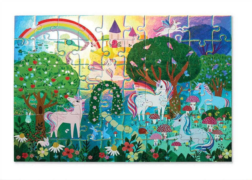 Puzzel sparkling unicorn 60 pcs