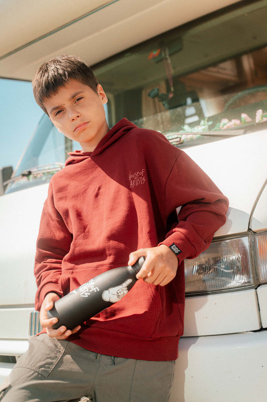 Hoodie Cleveland Dark Red