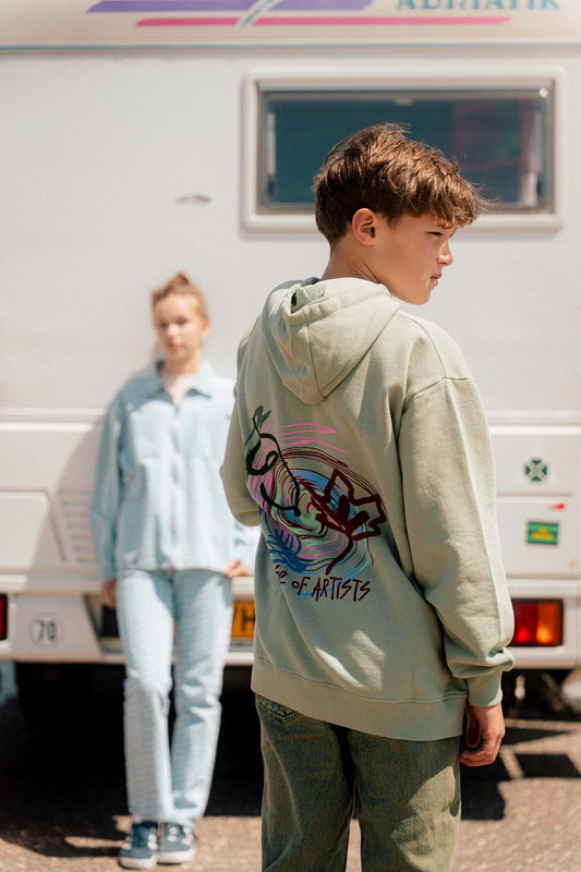 Hoodie Montreal Sage Green