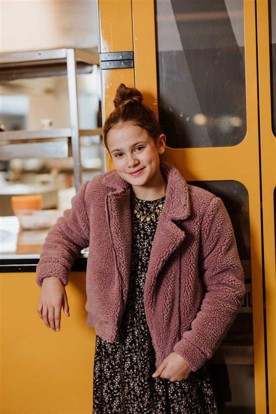 Vest Sherpa Burgundy
