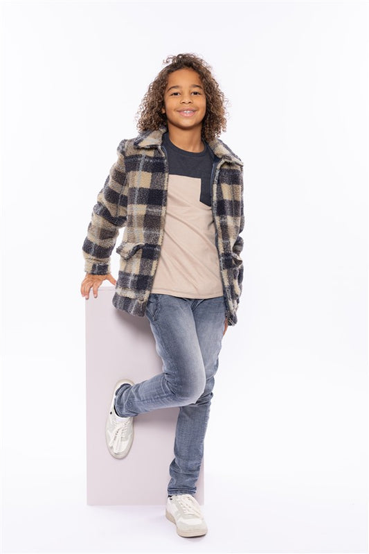 Hemd Flanel Anthracite