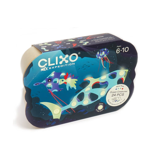 ocean creatures set van clixo