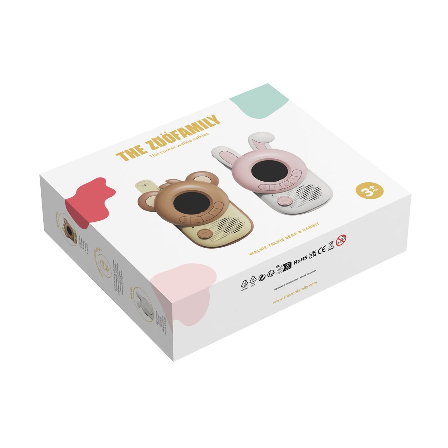 Zoo Walkie Talkie Rabbit x Bear