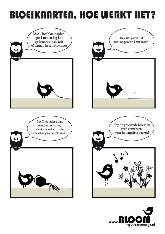 Wenskaart Flowers Squirrel Christmas