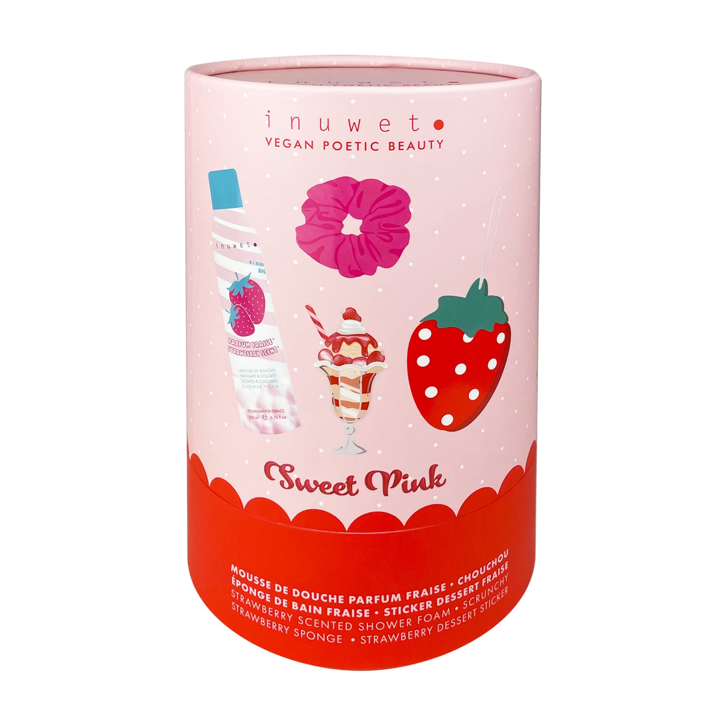 Giftset Strawberry Sweet Pink