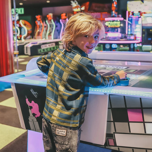 Hemd Waffle Olive Branch