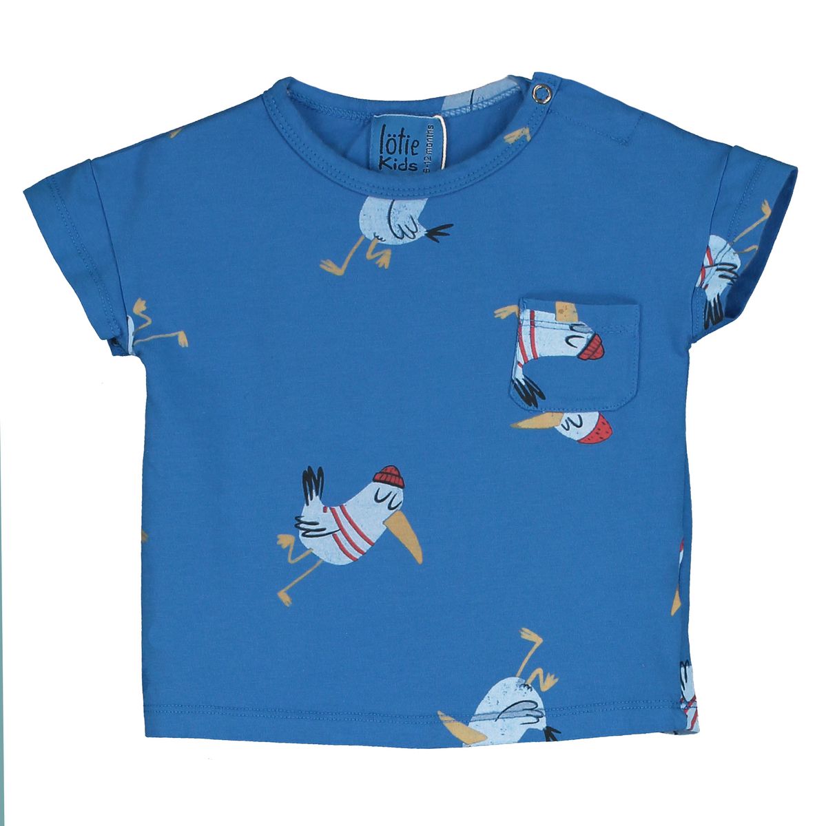 Baby Tshirt Seagull Blue