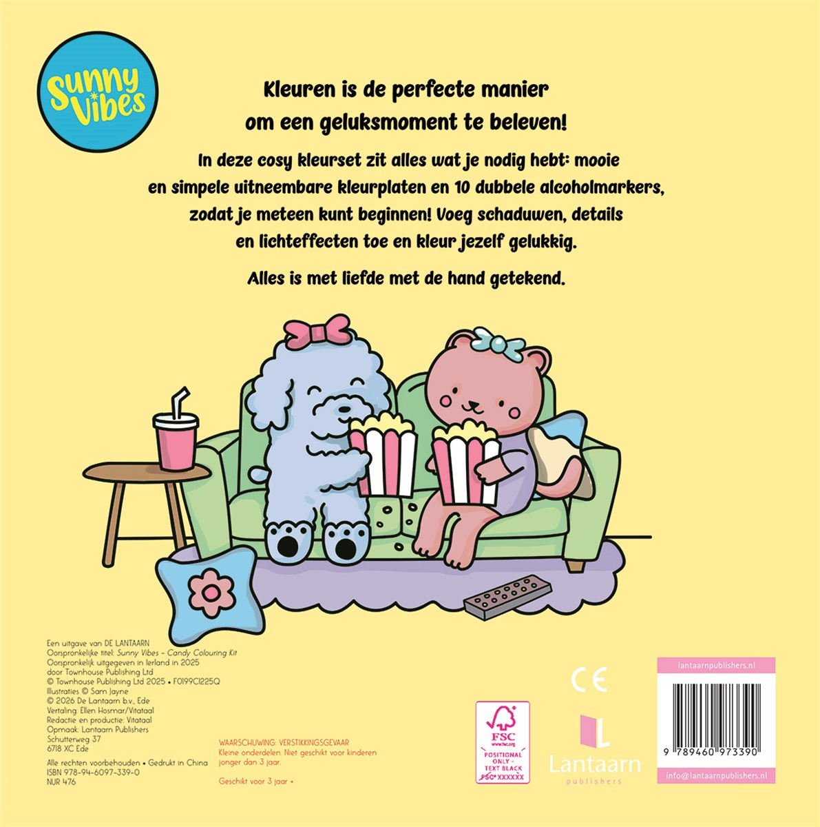 Sunny Vibes kleurset voor creatief ontspannen