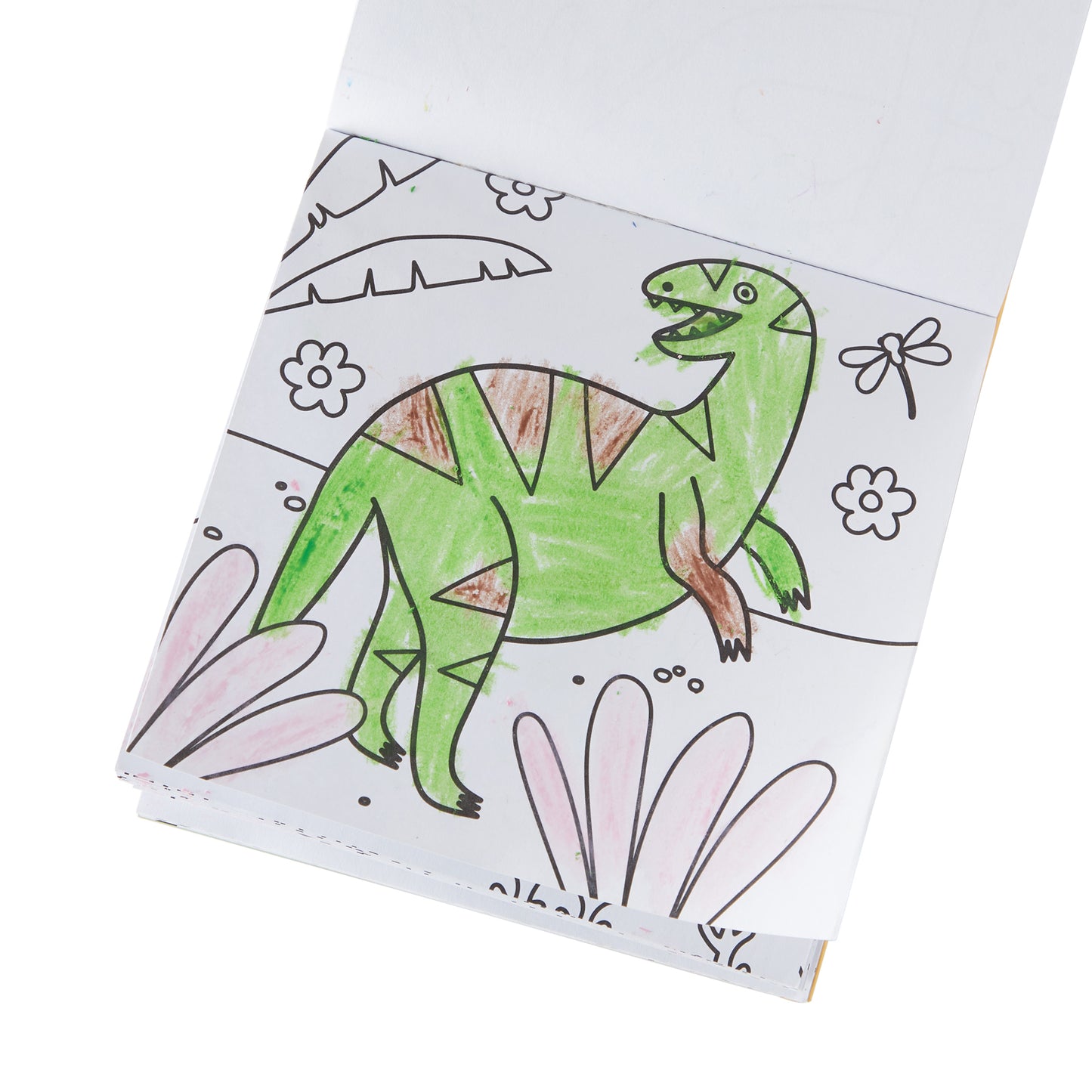 Kleurboek + Krijtjes Dino Land