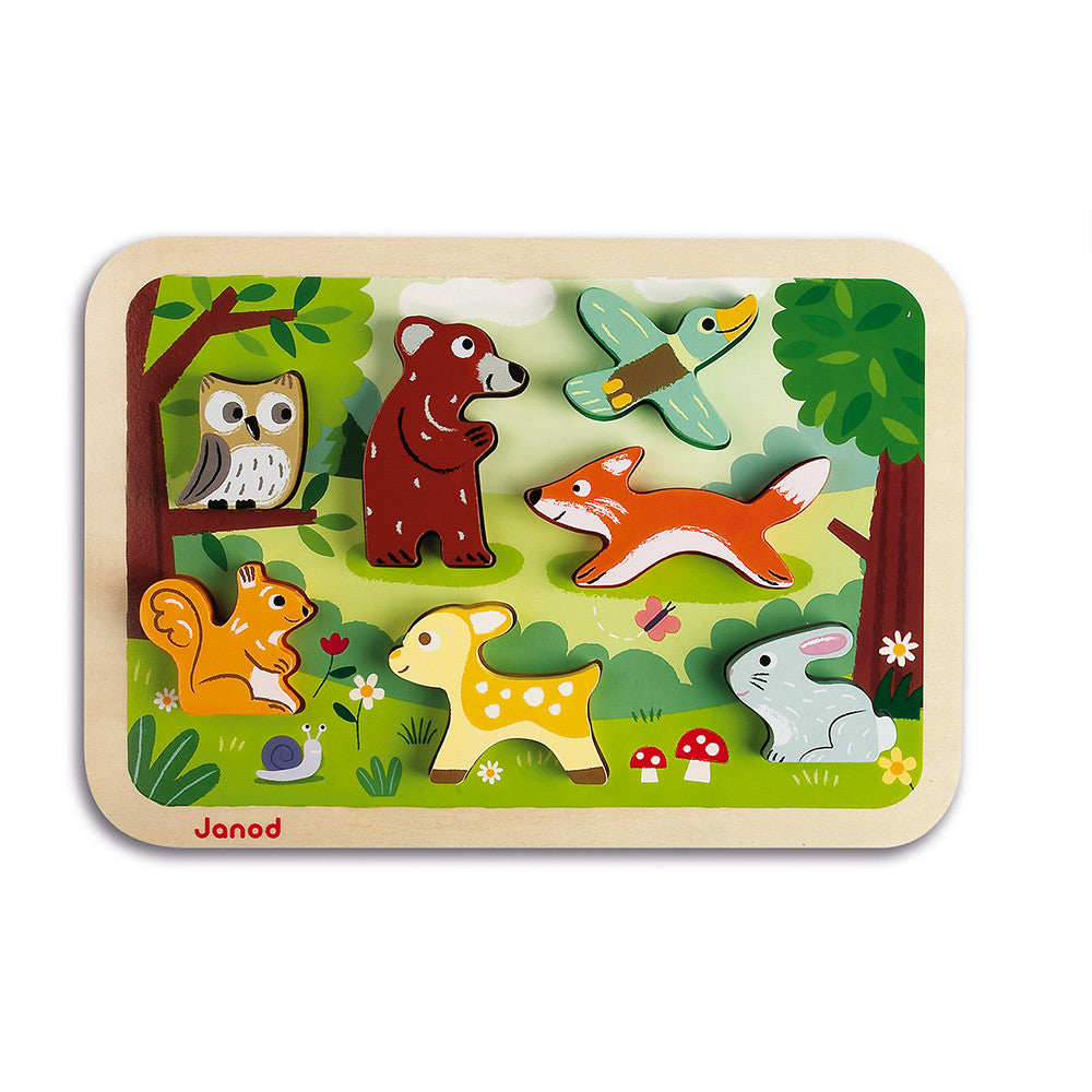 Chunky Puzzle Forest 7 pcs