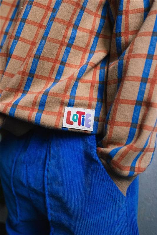 Broek Corduroy Ink Blue