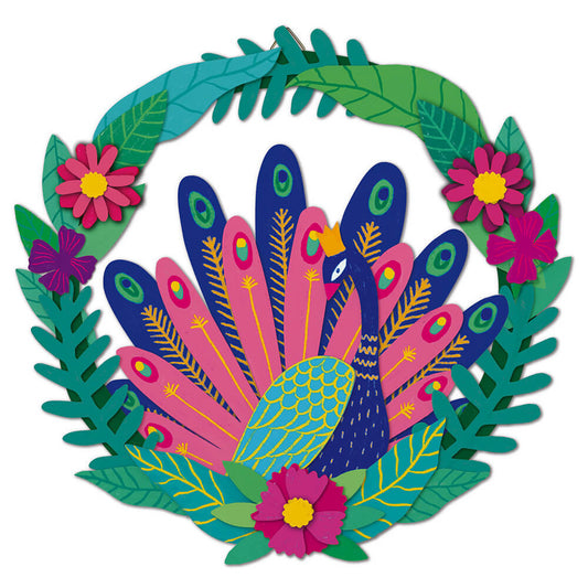 Crea Kit Peacock Wall Deco