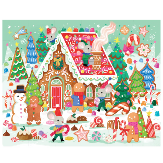 Puzzel Gingerbread House 36 pcs