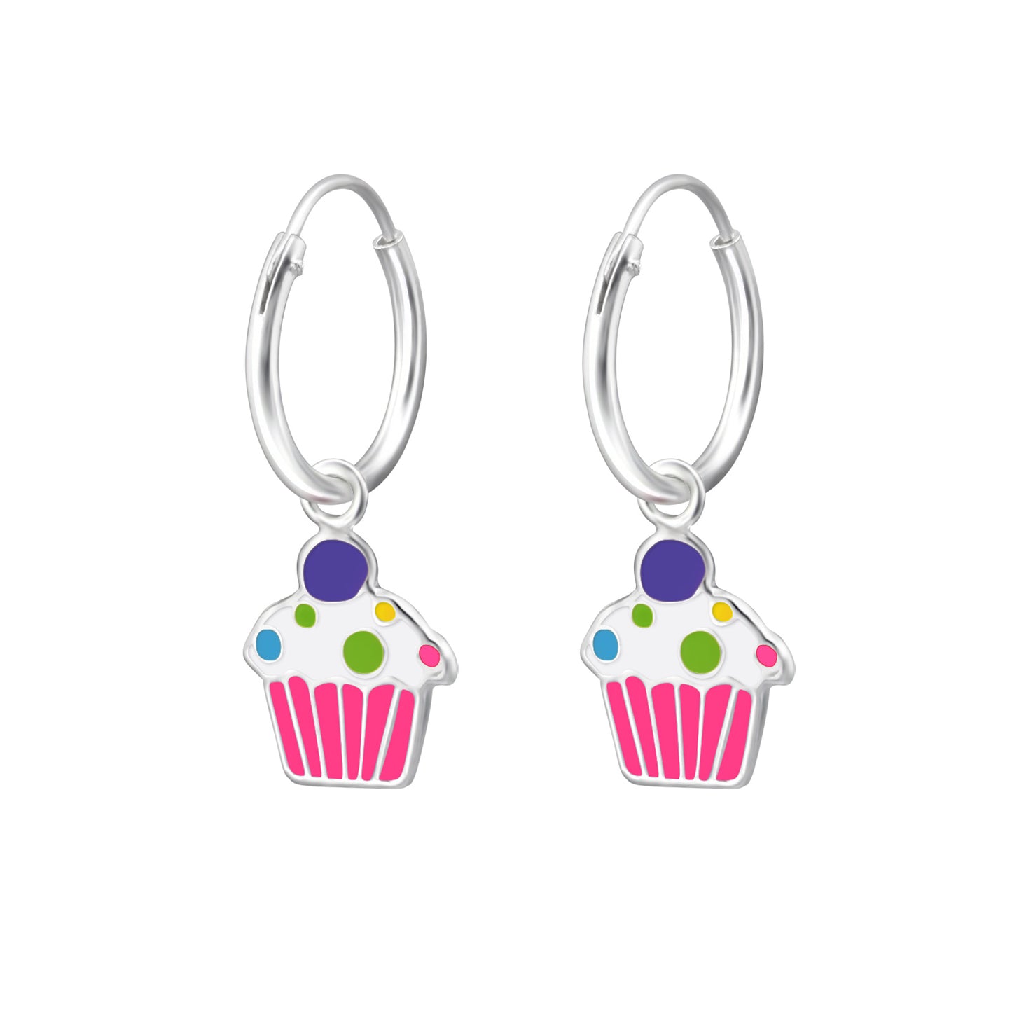 Oorringen Cupcake