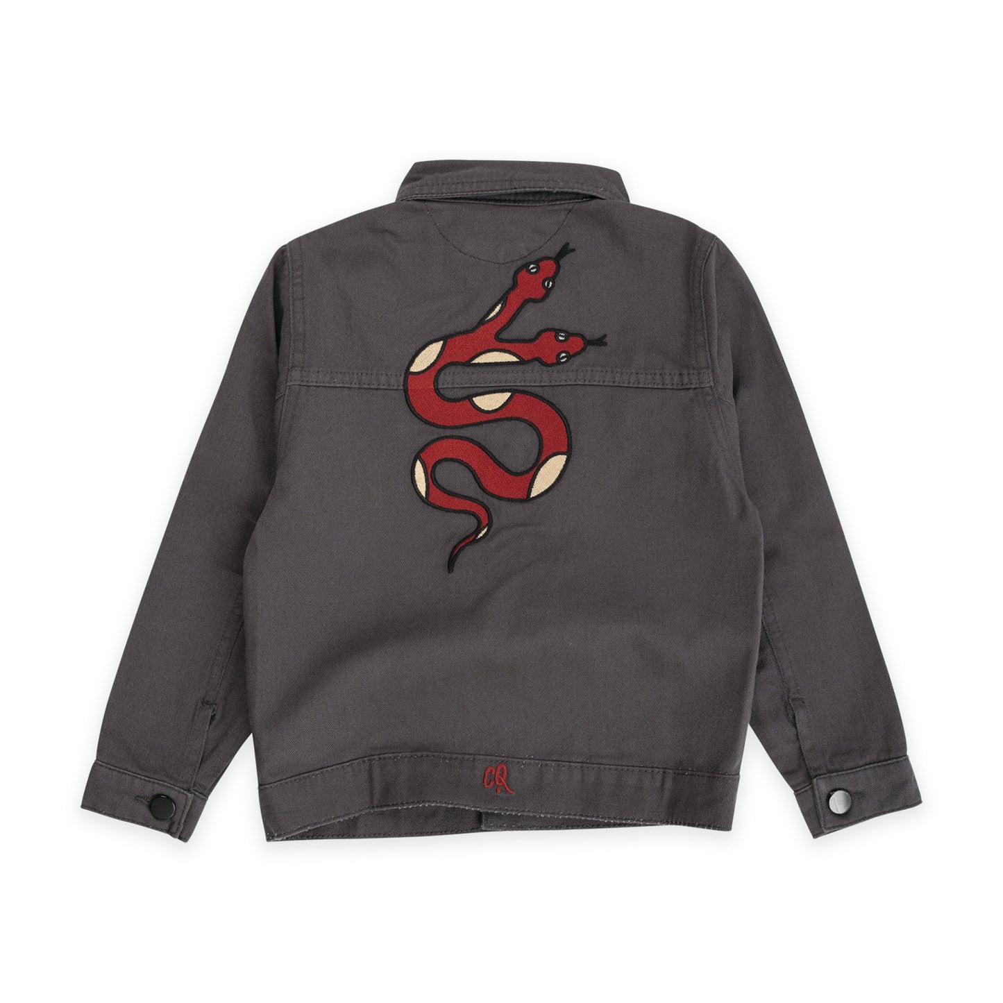 Denim Jacket with Embroidery