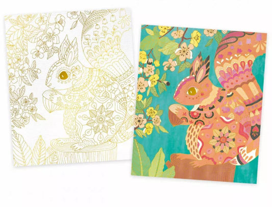 Golden Board Waterpainting Garden