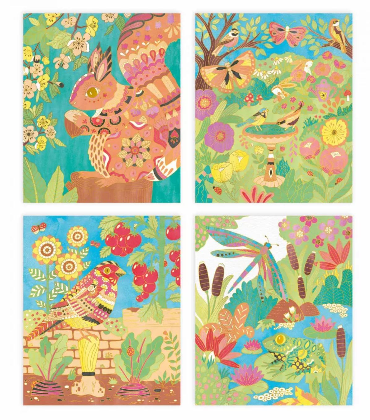 Golden Board Waterpainting Garden