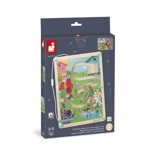 Magnetisch knikkerdoolhof bijenkorf