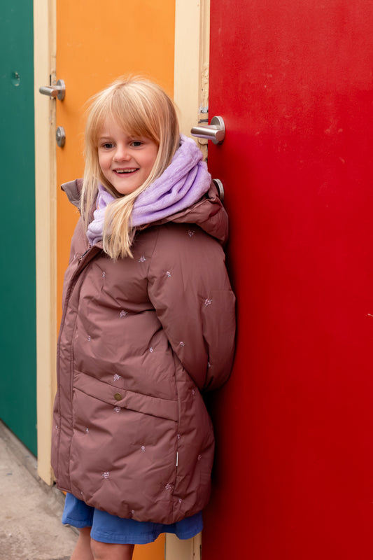 Winterjas Puffer Rose Taupe