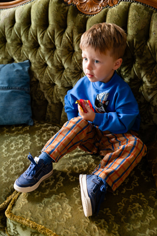 Sweater Yogui Cat Ink Blue