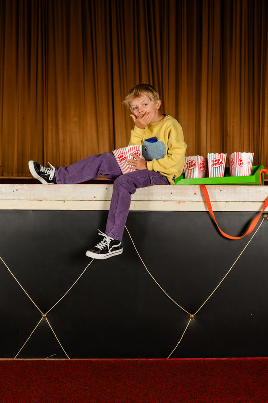 Broek Snappy Jeans Purple