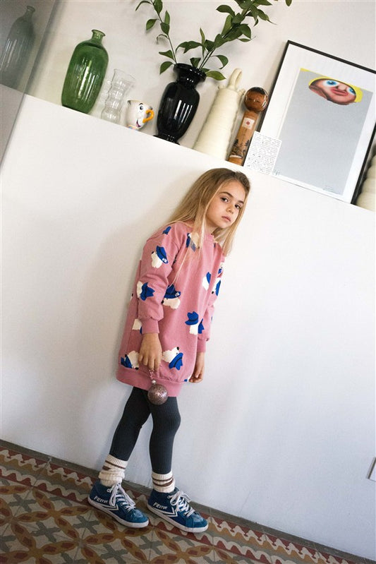 Sweaterjurk Chill Dogs Rose