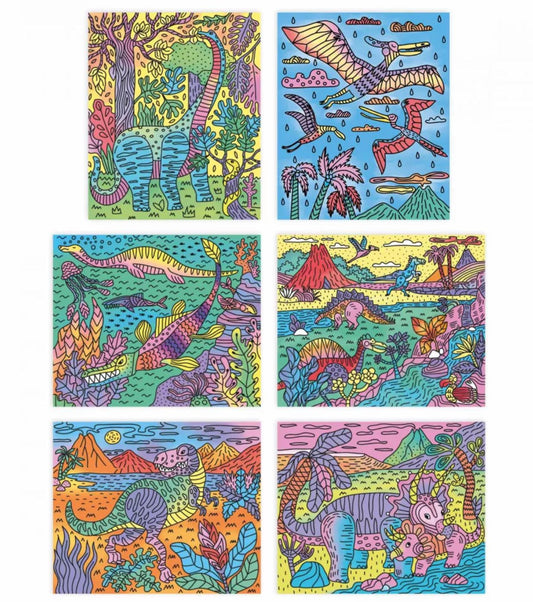 Magic Painting Dinosaurs