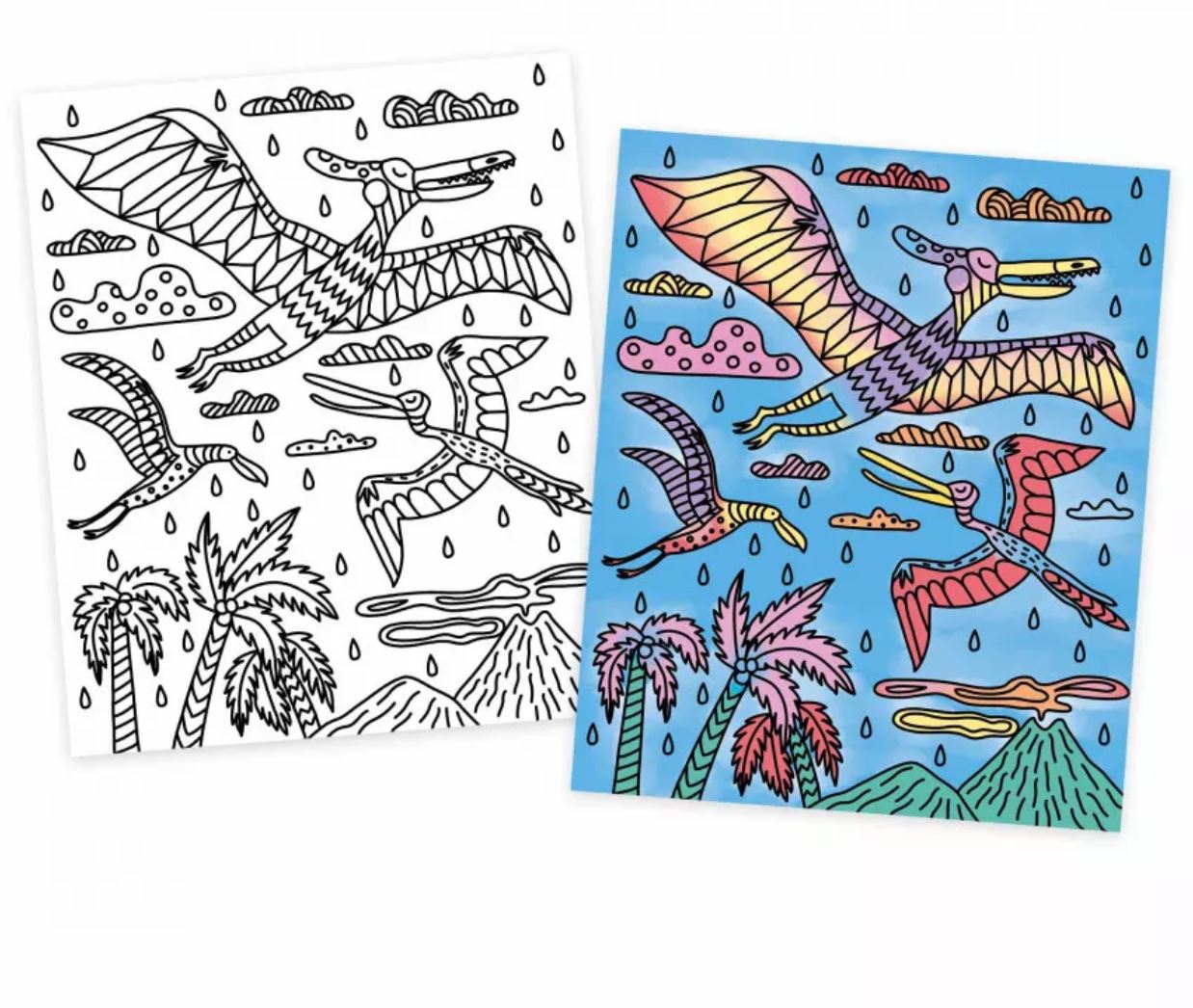Magic Painting Dinosaurs