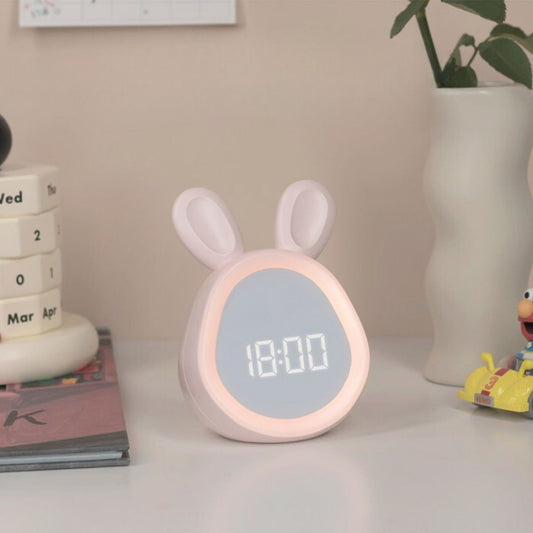Wekker Bunny Pink