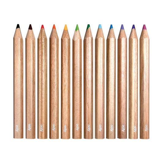 Mini Kleurpotloden Set + Slijper