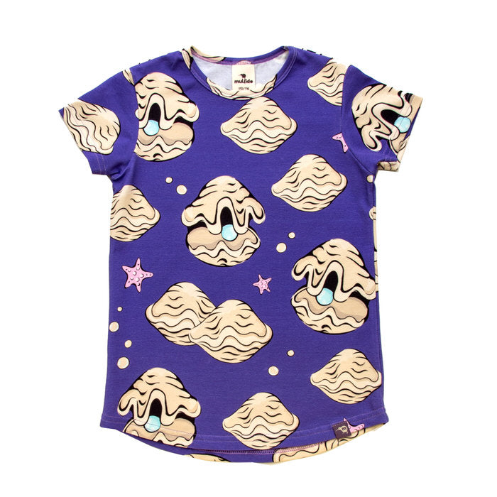 Clams Tshirt Purple