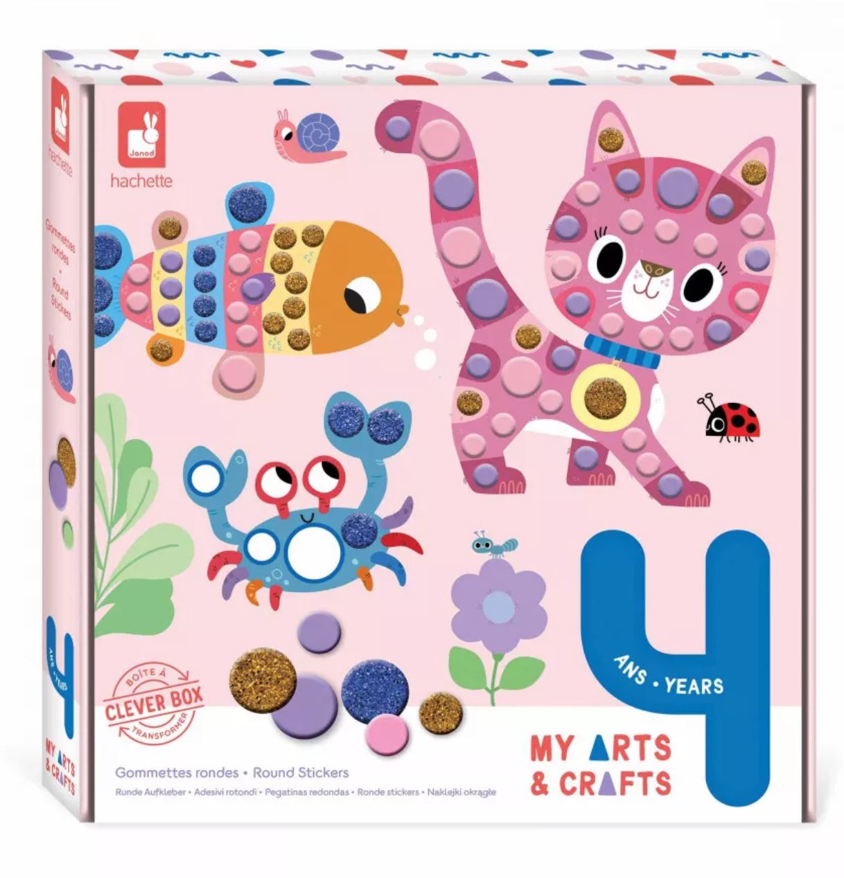 Round Stickers 4y