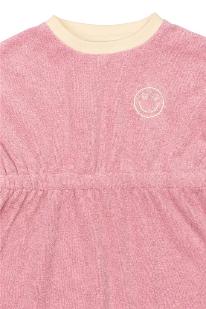detail badstof jurk van the new