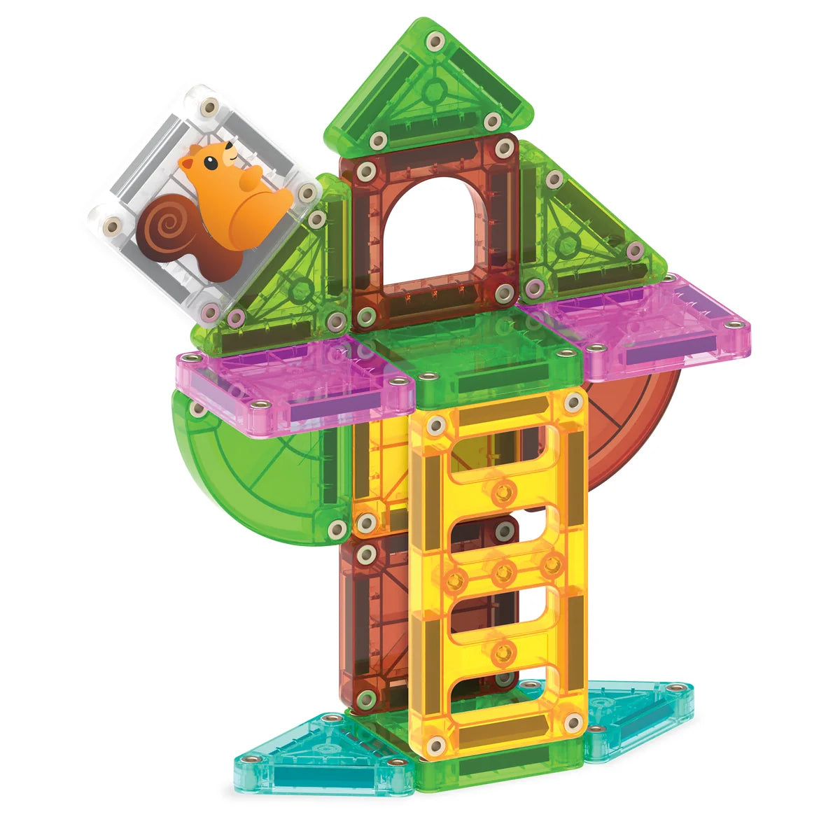 MicroMAGS Treehouse met eekhoorn en insect.