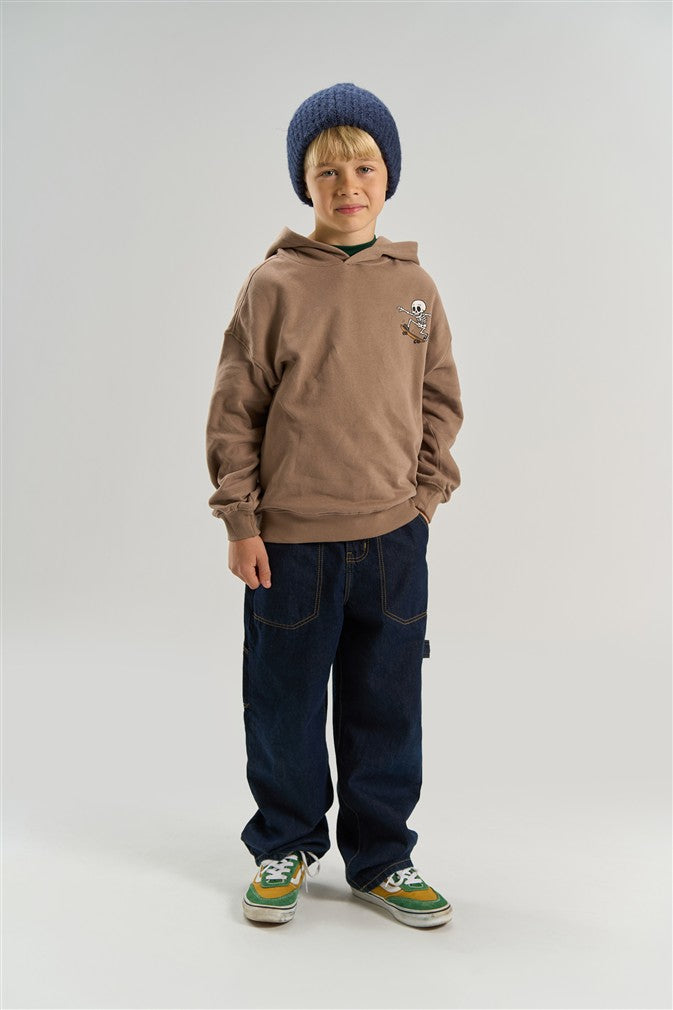 Virlo Hoodie Taupe Gray