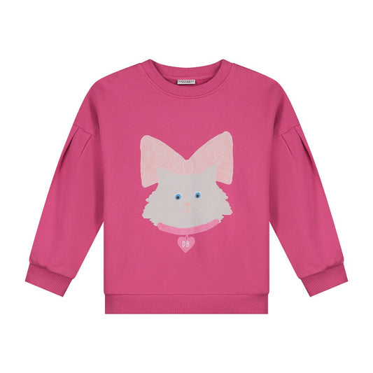 Sweater Kitty Cat Rosy Rebel