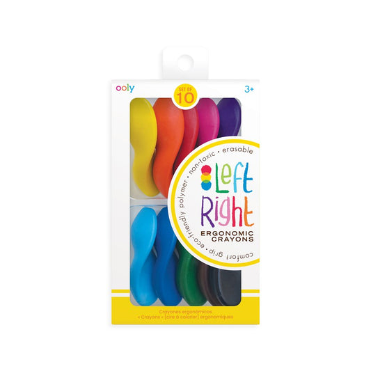 Left/Right Ergonomic Crayons