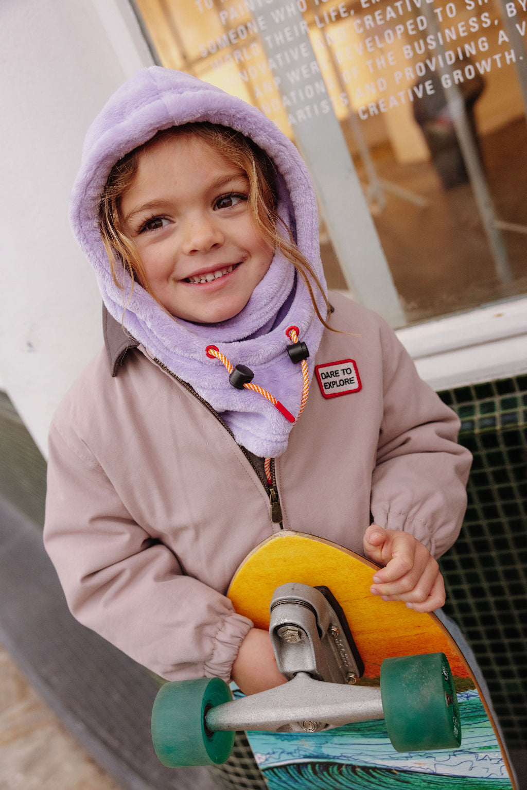 Balaclava Warmy Mauve