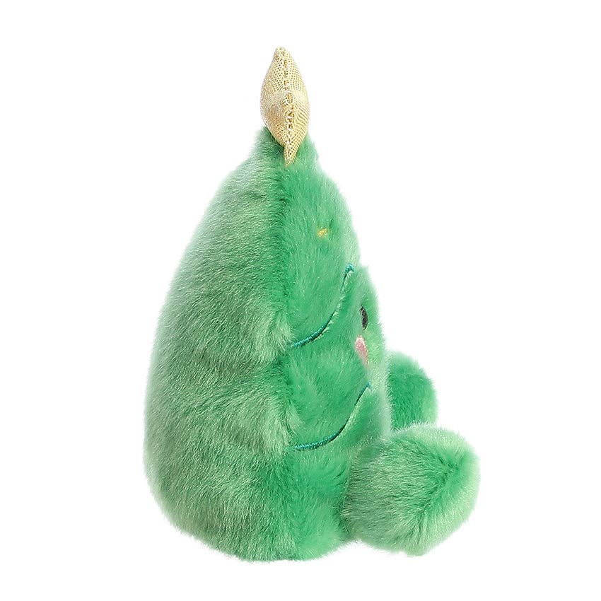 Kleine groene kerstboom knuffel