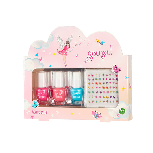 Nagellak + Stickers Set