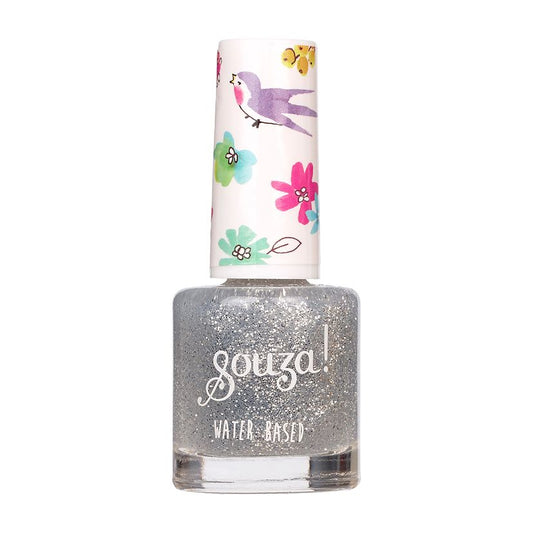 Nagellak Silver Glitter