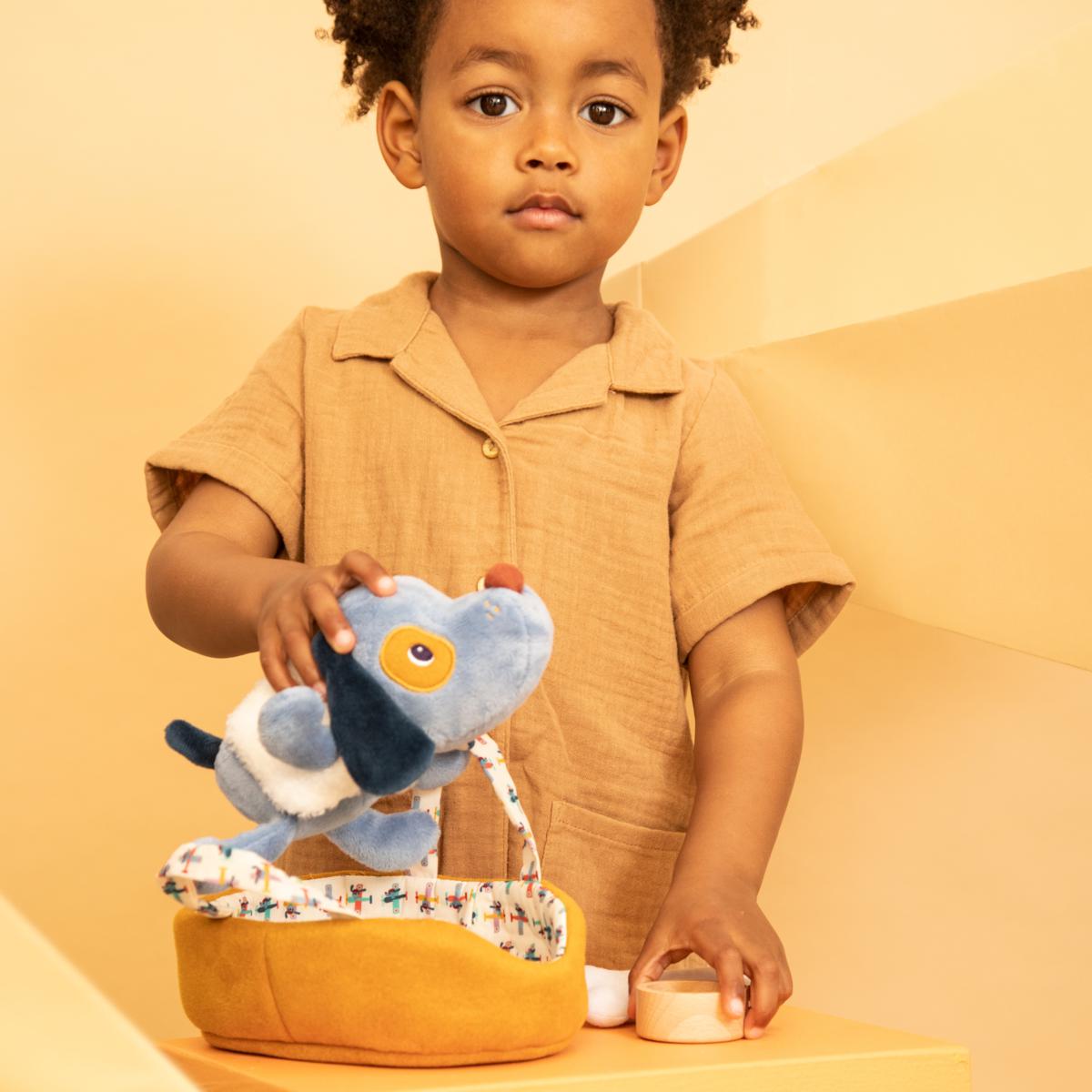 Jules de Hond en zijn mandje